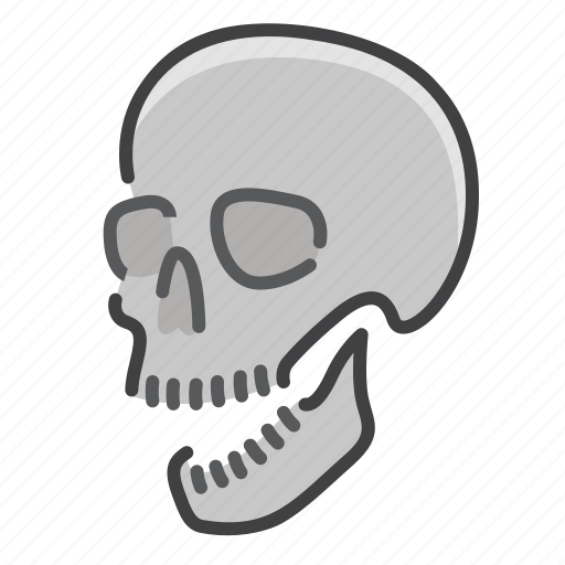 Halloween, horror, scary, skeleton, skull, spooky icon - Download on Iconfinder