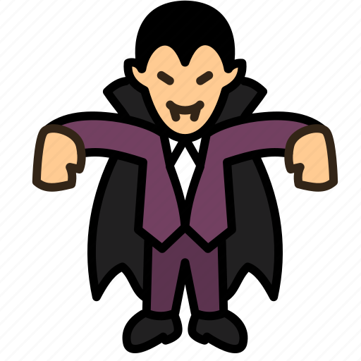Dracula, halloween, horror, monster, scary, vampire, spooky icon - Download on Iconfinder
