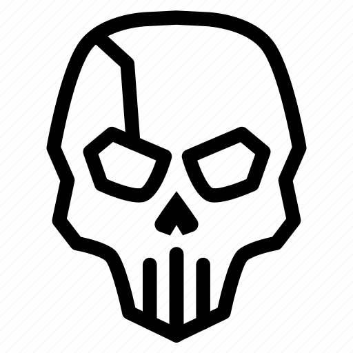 Skull, death, dead, headshot, danger icon - Download on Iconfinder