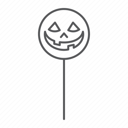 Halloween, lollipop, face, sweet, party, holiday, fun icon - Download on Iconfinder