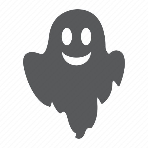 Ghost, halloween, scary, horror, holiday, smile icon - Download on Iconfinder