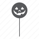 halloween, lollipop, face, sweet, party, holiday, fun