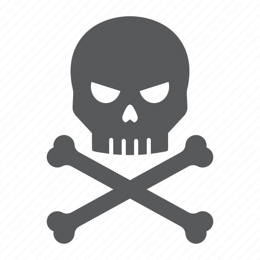 Skull, crossbones, cross, bone, death, halloween, skeleton icon - Download on Iconfinder