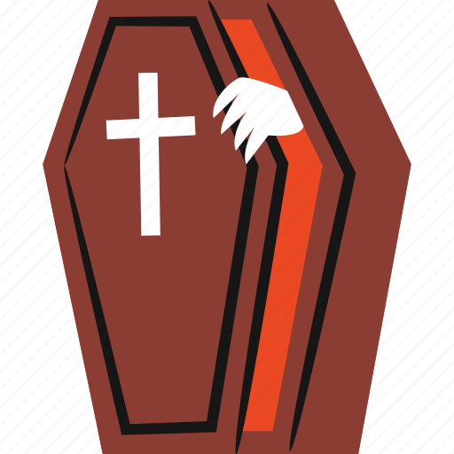 Coffin, horror, halloween, decorations icon - Download on Iconfinder
