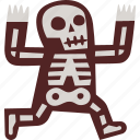 skeleton, halloween, costume, skull, party