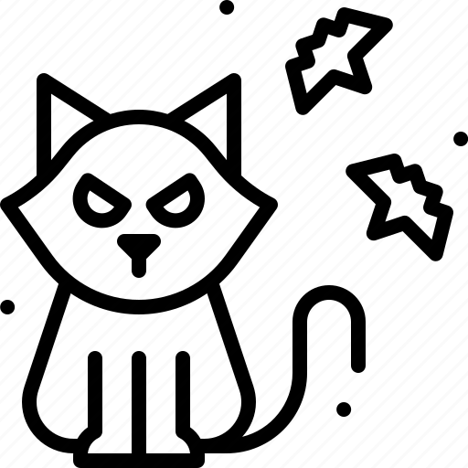 Pet, halloween, black, cat icon - Download on Iconfinder