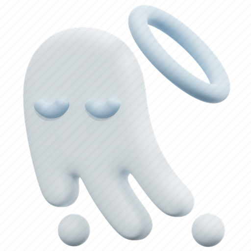 Ghost, halloween, spirit, fear, nightmare, paranormal, soul 3D illustration - Download on Iconfinder