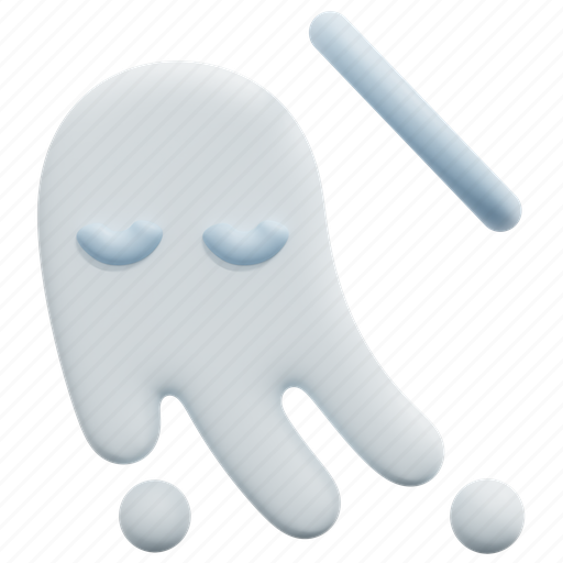 Ghost, halloween, spirit, fear, nightmare, soul, paranormal 3D illustration - Download on Iconfinder