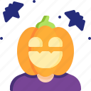 halloween, pumpkin, horror, costume
