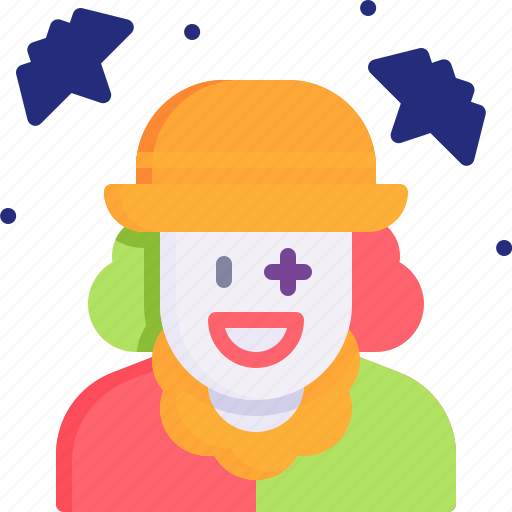 Clown, halloween, costume, party icon - Download on Iconfinder