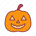 halloween, pumpkin, monster, scary