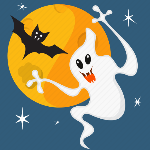 Evil, gost, halloween, horror, moon, scary, spooky icon - Download on Iconfinder