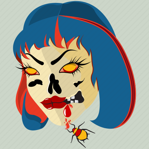 Dead, girl, halloween, horror, scary, spooky, zombie icon - Download on Iconfinder