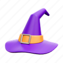 witch, hat, wizard, halloween 