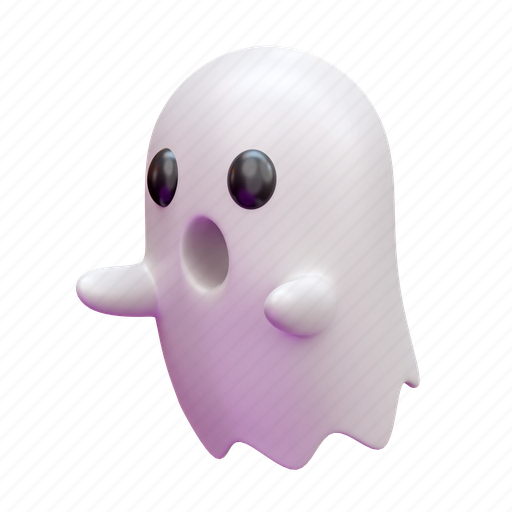 Ghost, horror, spooky, halloween 3D illustration - Download on Iconfinder