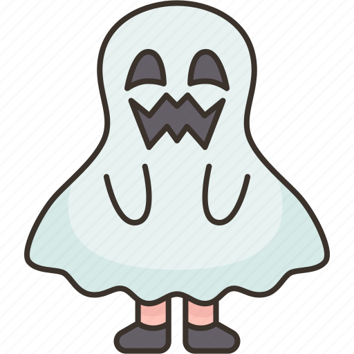 Costume, ghost, blanket, scary, spooky icon - Download on Iconfinder