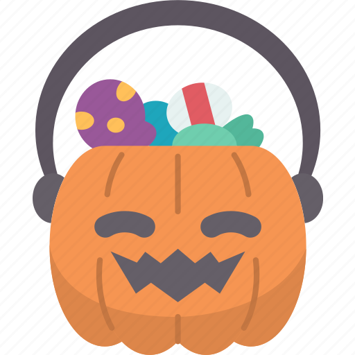 Candy, basket, jack, treat, halloween icon - Download on Iconfinder