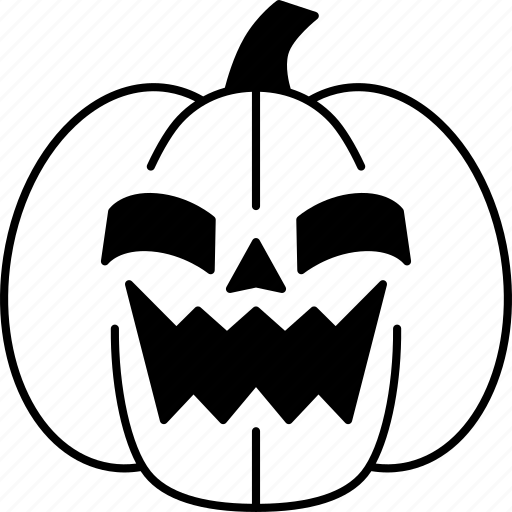 Pumpkin, jack, lantern, scary, face icon - Download on Iconfinder