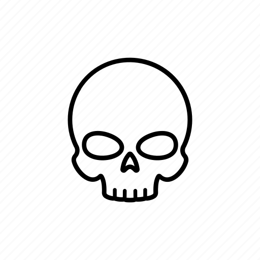 Halloween, horror, scary, spooky, skull, bone, skeleton icon - Download on Iconfinder