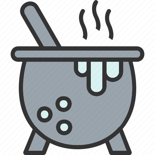 Halloween, pot, potion, sorcery, witch, cauldron, cooking icon - Download on Iconfinder