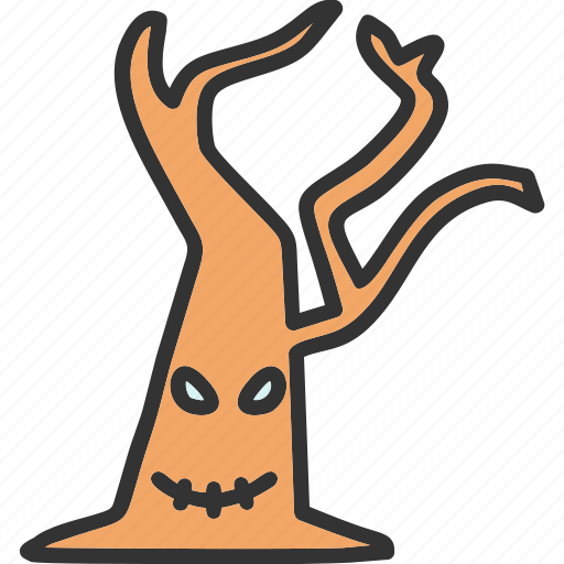 Scary, horror, tree, halloween, spooky icon - Download on Iconfinder