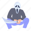 halloween avatar, scream mask, evil character, devil character, halloween character 