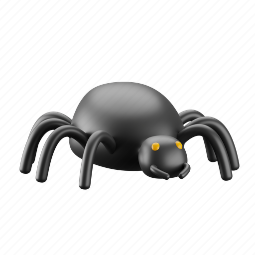 Spider, halloween 3D illustration - Download on Iconfinder