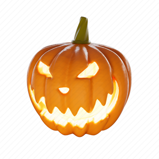 Png, pumpkin, halloween, orange, autumn, season, holiday 3D illustration - Download on Iconfinder