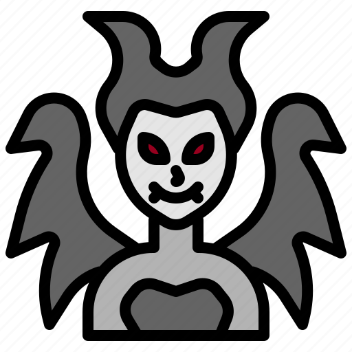 Demon, evil, horror, halloween, avatar icon - Download on Iconfinder