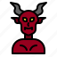 demon, evil, satan, halloween, avatar 