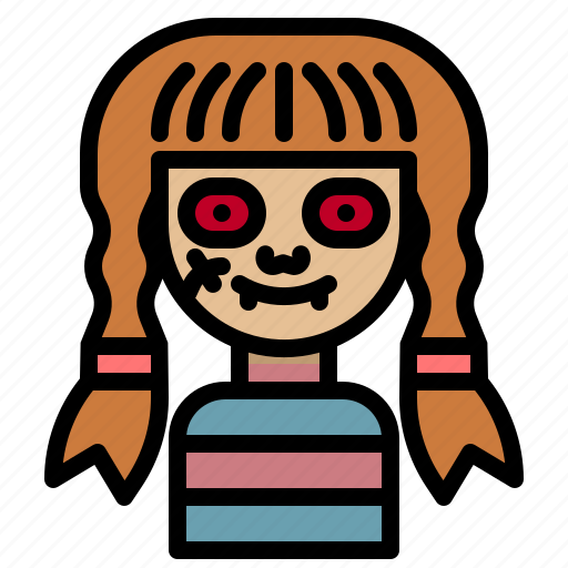 Girl, ghost, zombie, halloween, avatar icon - Download on Iconfinder