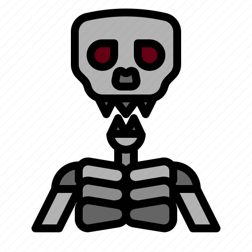 Skeleton, skull, zombie, halloween, avatar icon - Download on Iconfinder