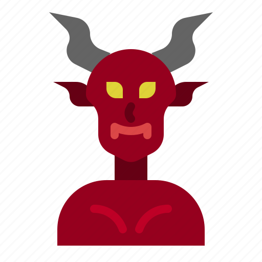 Demon, evil, satan, halloween, avatar icon - Download on Iconfinder