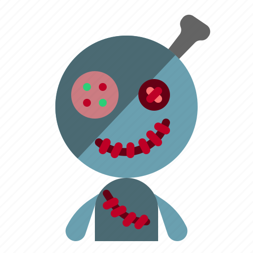 Doll, monster, ghost, halloween, avatar icon - Download on Iconfinder