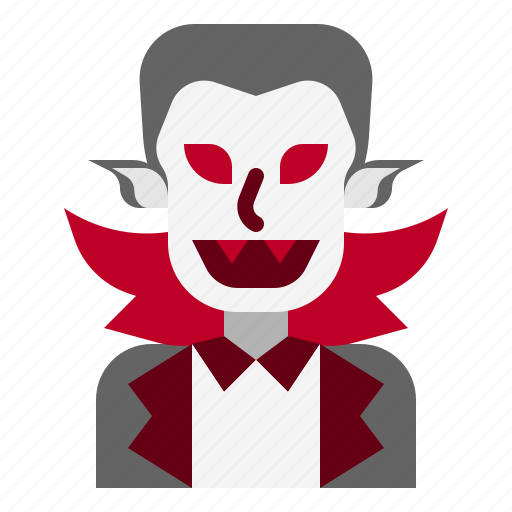 Dracula, vampire, ghost, halloween, avatar icon - Download on Iconfinder