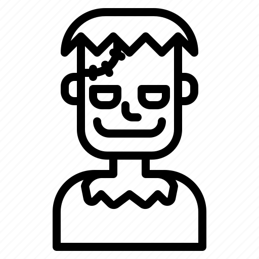 Frankenstein, monster, zombie, halloween, avatar icon - Download on Iconfinder