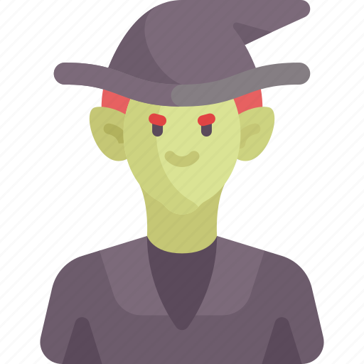 Witch, halloween, avatar, character, people, costume, party icon - Download on Iconfinder
