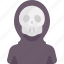 grim reaper, reaper, halloween, avatar, character, people, costume, party, male 