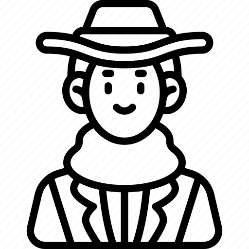 Cowboy, halloween, avatar, character, people, costume, party icon - Download on Iconfinder
