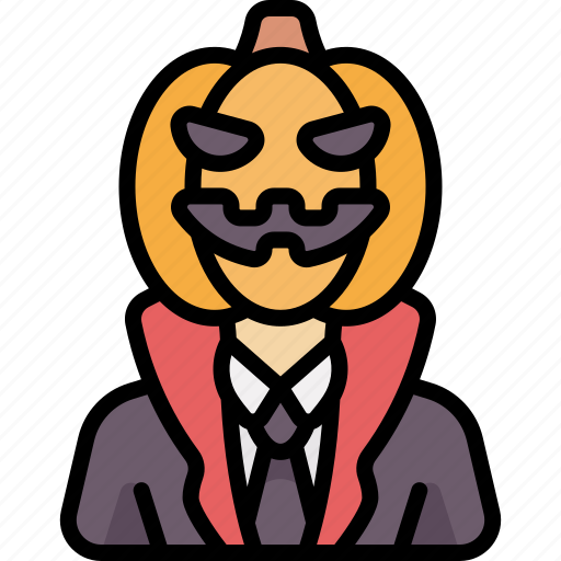 Jack o lantern, pumpkin, halloween, avatar, character, people, costume icon - Download on Iconfinder