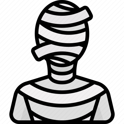 Mummy, halloween, avatar, character, people, costume, party icon - Download on Iconfinder