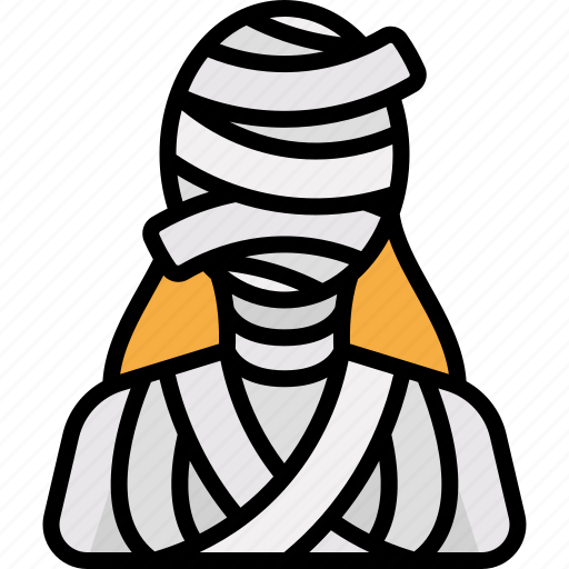 Mummy, halloween, avatar, character, people, costume, party icon - Download on Iconfinder