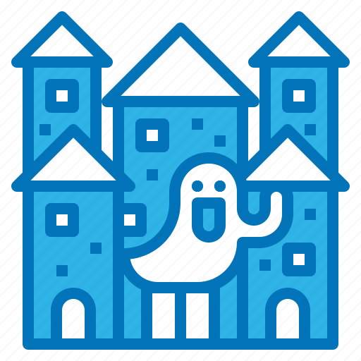 Castle, ghost, halloween, house, huanted icon - Download on Iconfinder