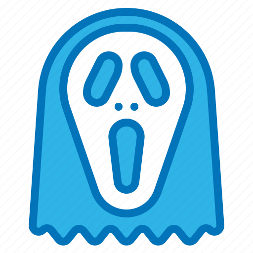 Ghost, hallow, halloween, mask, scream icon - Download on Iconfinder