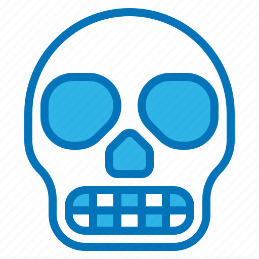Bone, halloween, head, skeleton, skull icon - Download on Iconfinder