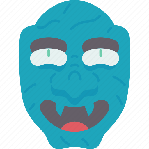 Monster, head, frankenstein, lollipops, halloween icon - Download on Iconfinder