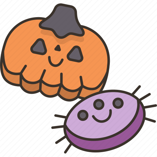 Cookies, halloween, baked, snack, pastry icon - Download on Iconfinder