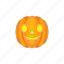 cartoon, face, halloween, holiday, lantern, pumpkin, smile 