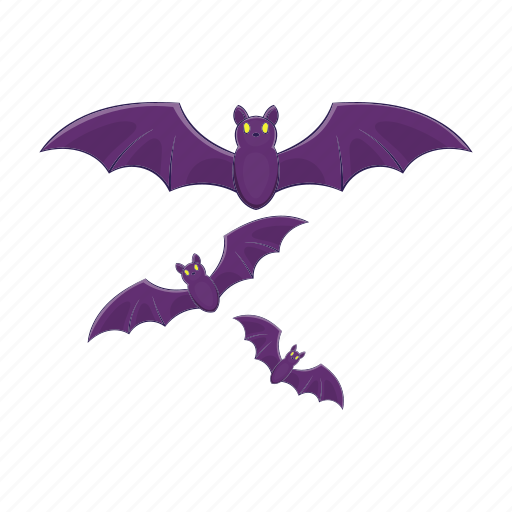 Bat, cartoon, halloween, night, spooky, vampire icon - Download on Iconfinder