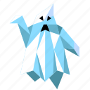 ghost, halloween, holiday, low-poly, scary, spooky